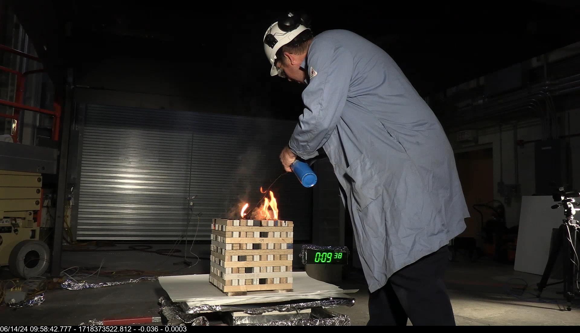 propane wand ignition of gel pack